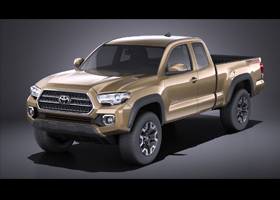 ƤToyota_Tacoma_TRD_Off-Road_2016 3Dģ