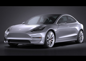 ˹tesla_model_3_2018 3Dģ