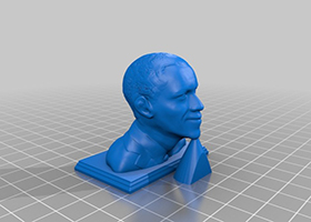 °Barack_Obama 3Dģ,STLʽ,3Dӡ