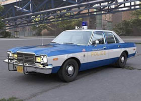 AMC Matador Police 1972ģ3Dģ,obj,max,fbx,stlʽ,3Dӡ