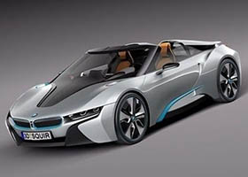 BMW i8 Spyder Concept 2012ģ3Dģ,obj,max,fbx,stlʽ,3Dӡ