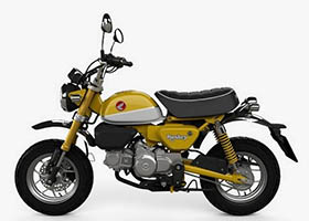 Honda Monkey 125 2019Ħģ3Dģ,obj,max,fbx,stlʽ,3Dӡ