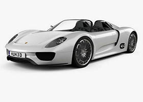 Porsche 918 spyder 2011ģ3Dģ,obj,max,fbx,stlʽ,3Dӡ