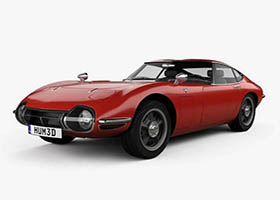 Toyota 2000GT 1969ģ3Dģ,obj,max,fbx,stlʽ,3Dӡ