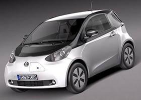 Toyota IQ EV 2013ģ3Dģ,obj,max,fbx,stlʽ,3Dӡ