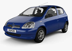 Toyota Yaris 5-door 1999ģ3Dģ,obj,max,fbx,stlʽ,3Dӡ